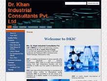 Tablet Screenshot of dkic-india.com